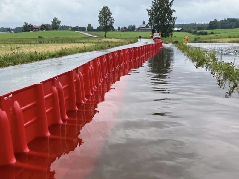 A barreira modular contra inundacións dos produtos de prevención de inundacións de Jianghe gaña popularidade mundial para a implantación rápida de control de inundacións
