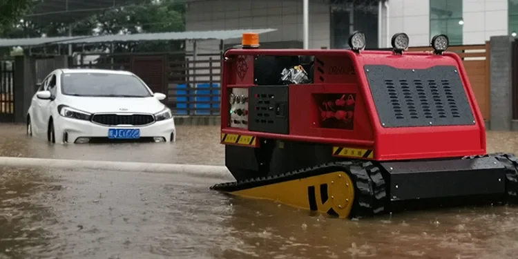 Tracked Drainage Robot
