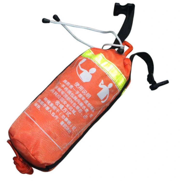 Bolsa de corda de rescate acuático